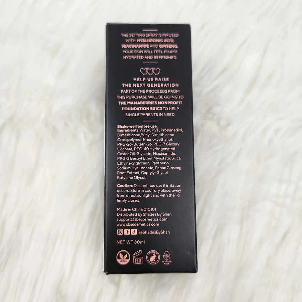 Shades by Shan The Setting Spray 80Ml
